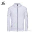 Fashion Mens Reflective Stripe Plain Gym Hoodie Men